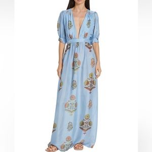 Hannah Artwear Surya maxi in skyscape NWT